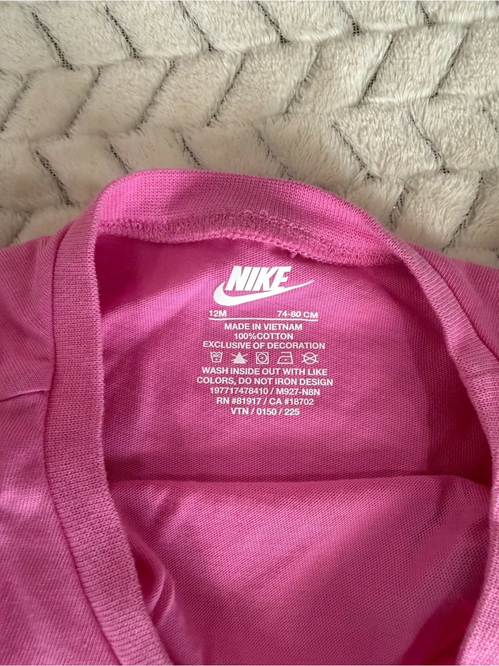 Nike Toddler Outfit Set in Bright Pink and Coral